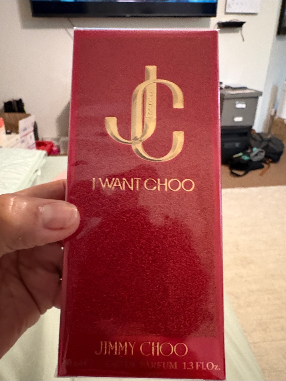 Fragrance bottle boxed - likely body fragrance/perfume